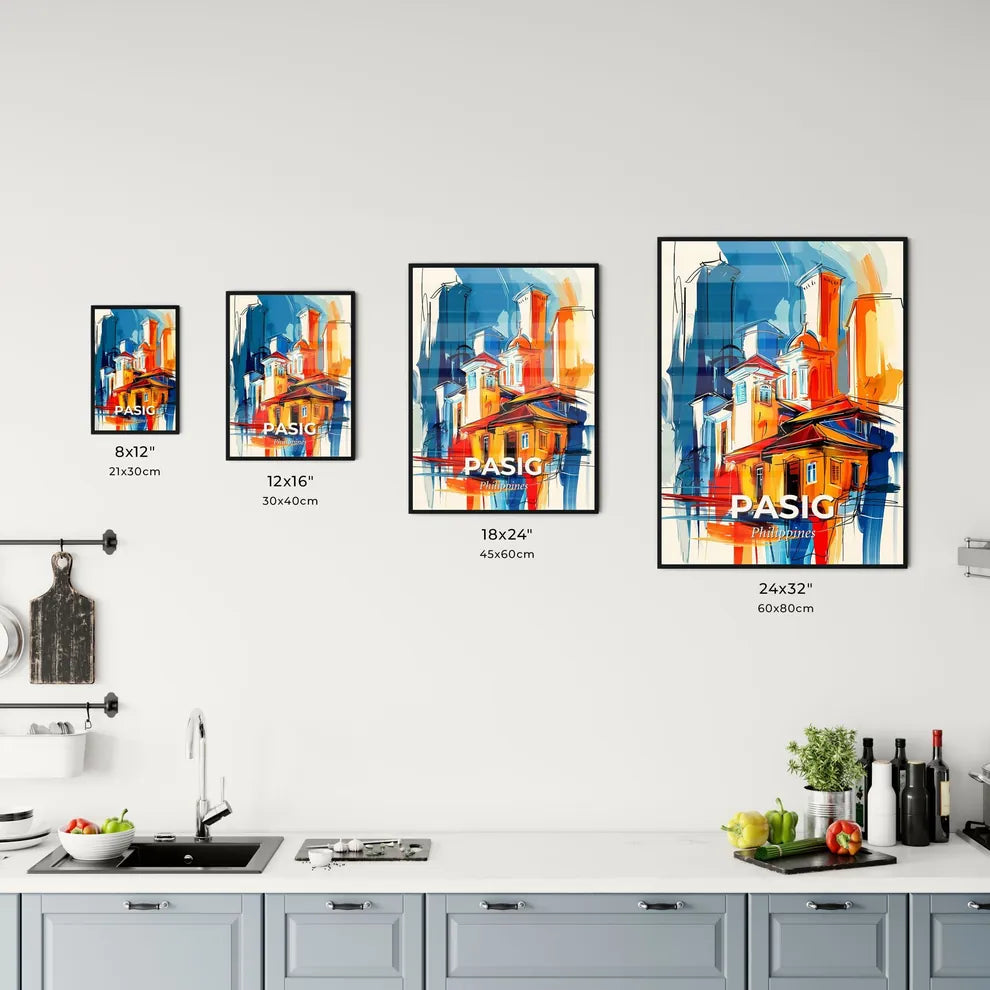 Vibrant Pasig, Philippines Kitchen Art