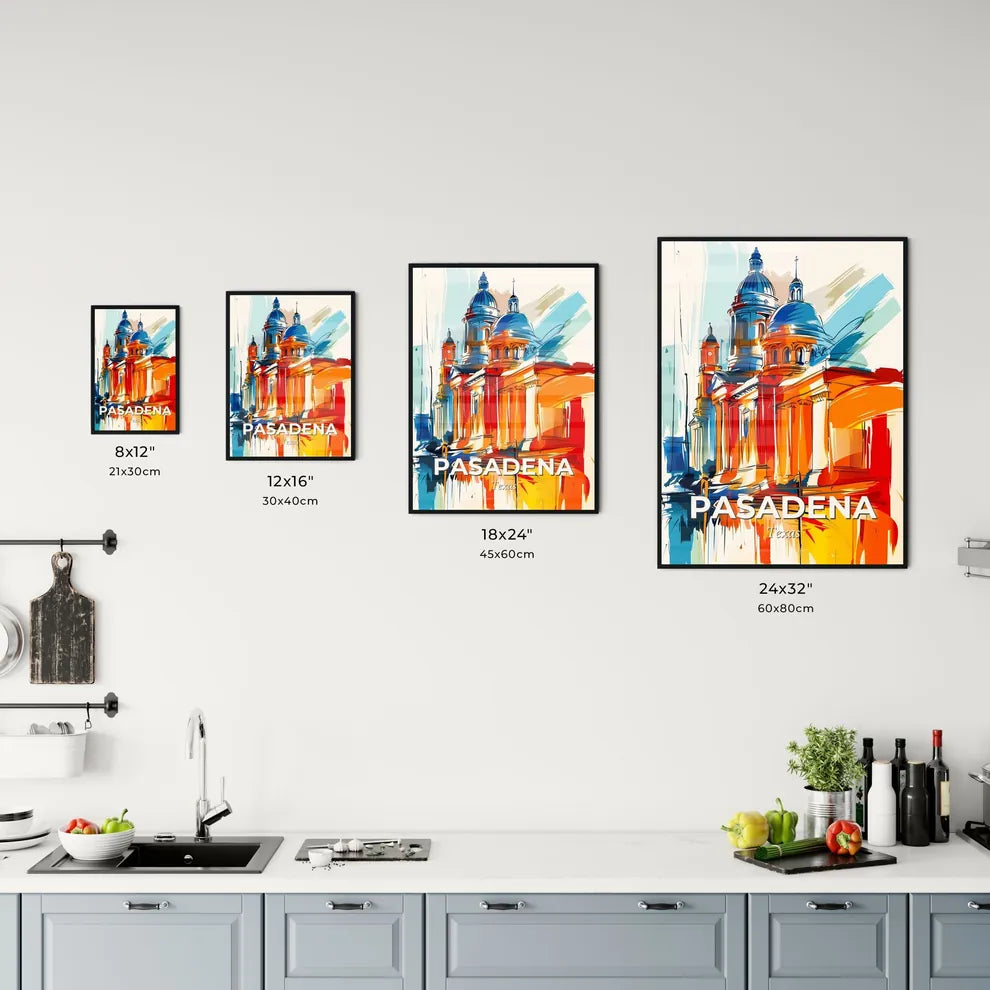 Vibrant Pasadena, Texas Kitchen Art