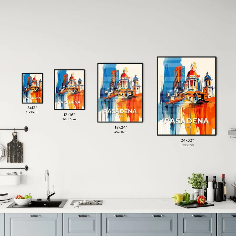 Vibrant Pasadena, Texas Kitchen Art