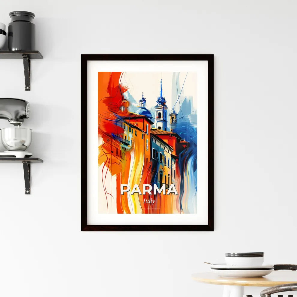 Vibrant Parma , Italy Framed Print