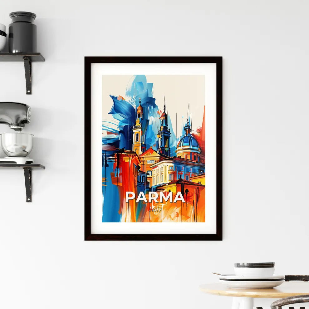 Vibrant Parma , Italy Framed Print