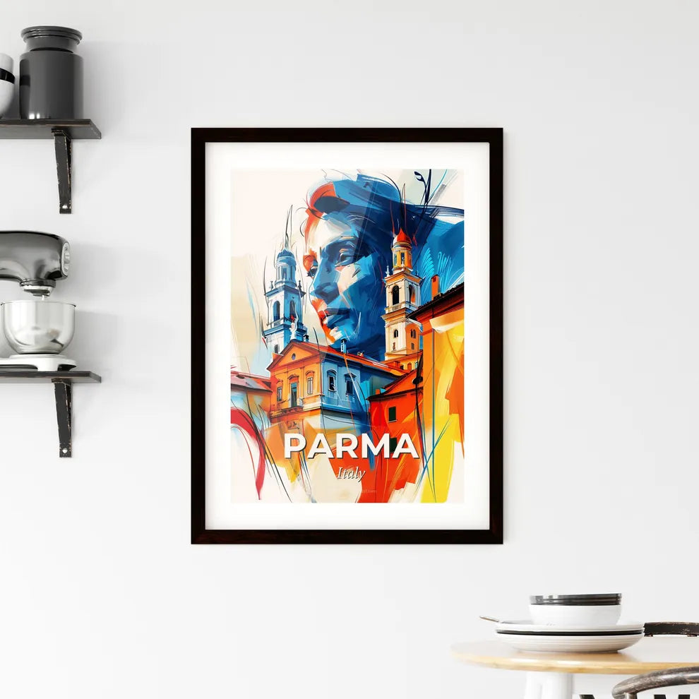 Vibrant Parma , Italy Framed Print