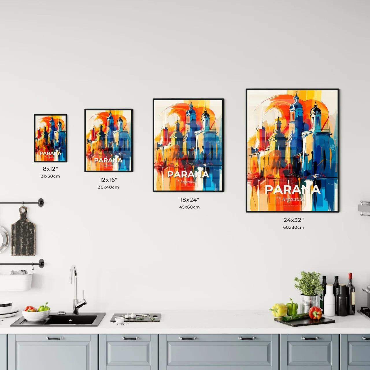Vibrant Parana, Argentina Kitchen Art