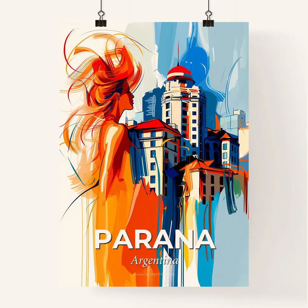 Vibrant Parana, Argentina Poster