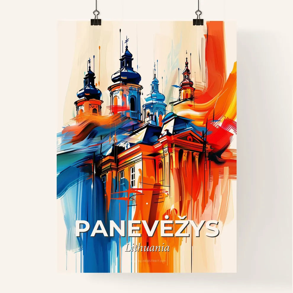 Vibrant Panevėžys, Lithuania Poster