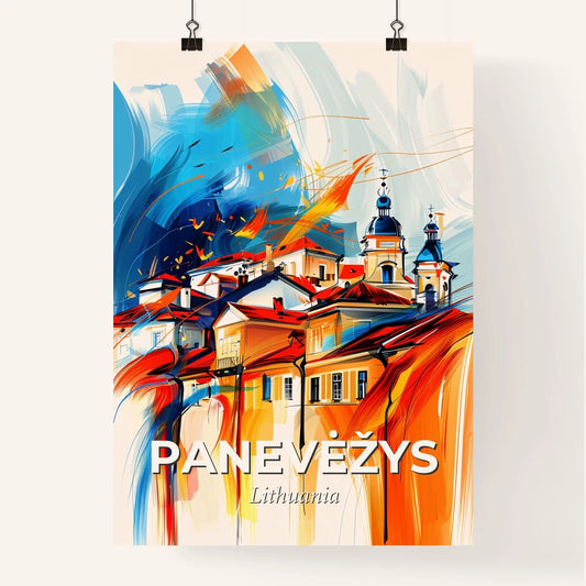 Vibrant Panevėžys, Lithuania Poster