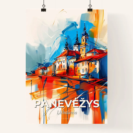 Vibrant Panevėžys, Lithuania Poster