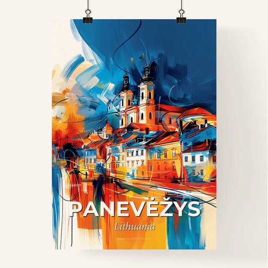 Vibrant Panevėžys, Lithuania Poster