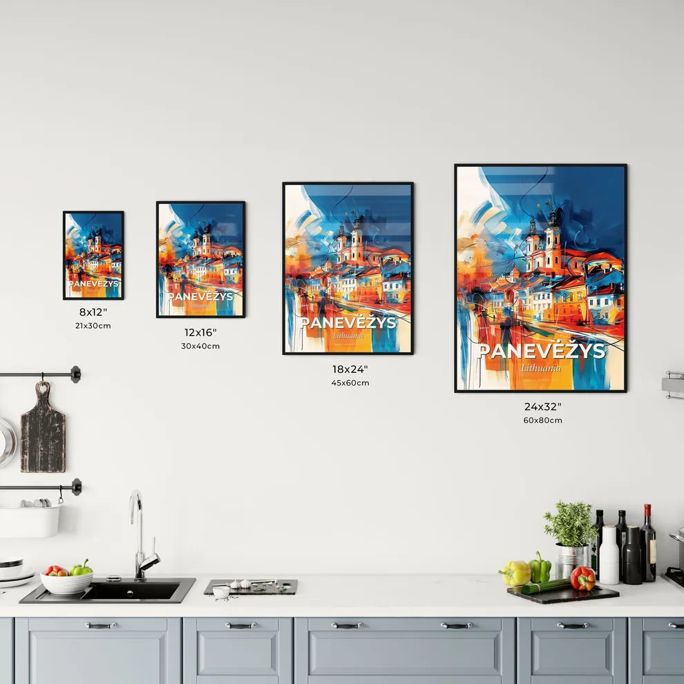 Vibrant Panevėžys, Lithuania Kitchen Art