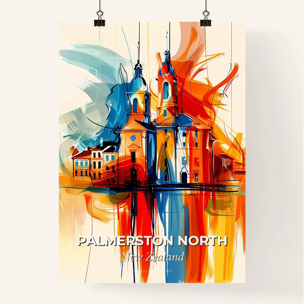 Vibrant Palmerston North, New Zealand Poster
