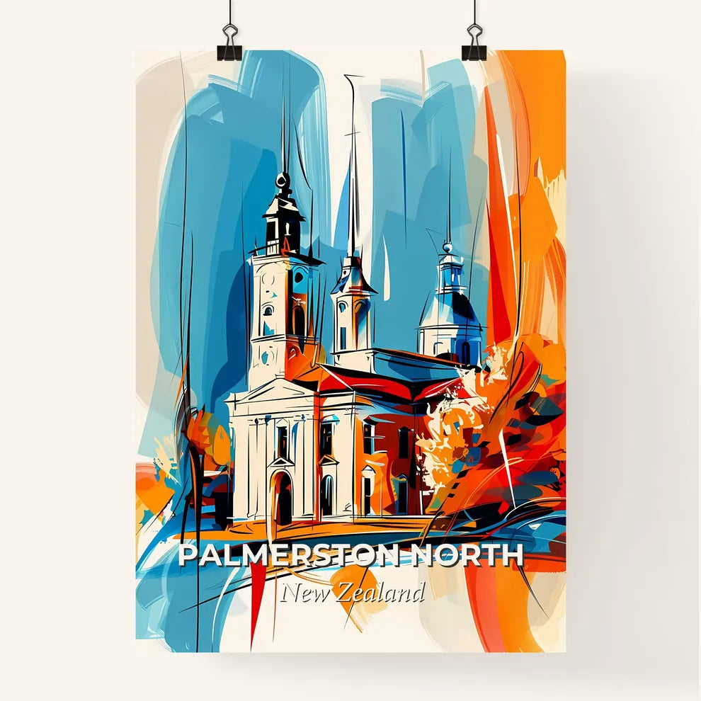 Vibrant Palmerston North, New Zealand Poster