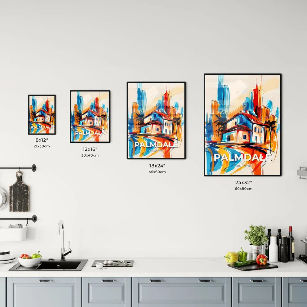 Vibrant Palmdale, California Kitchen Art