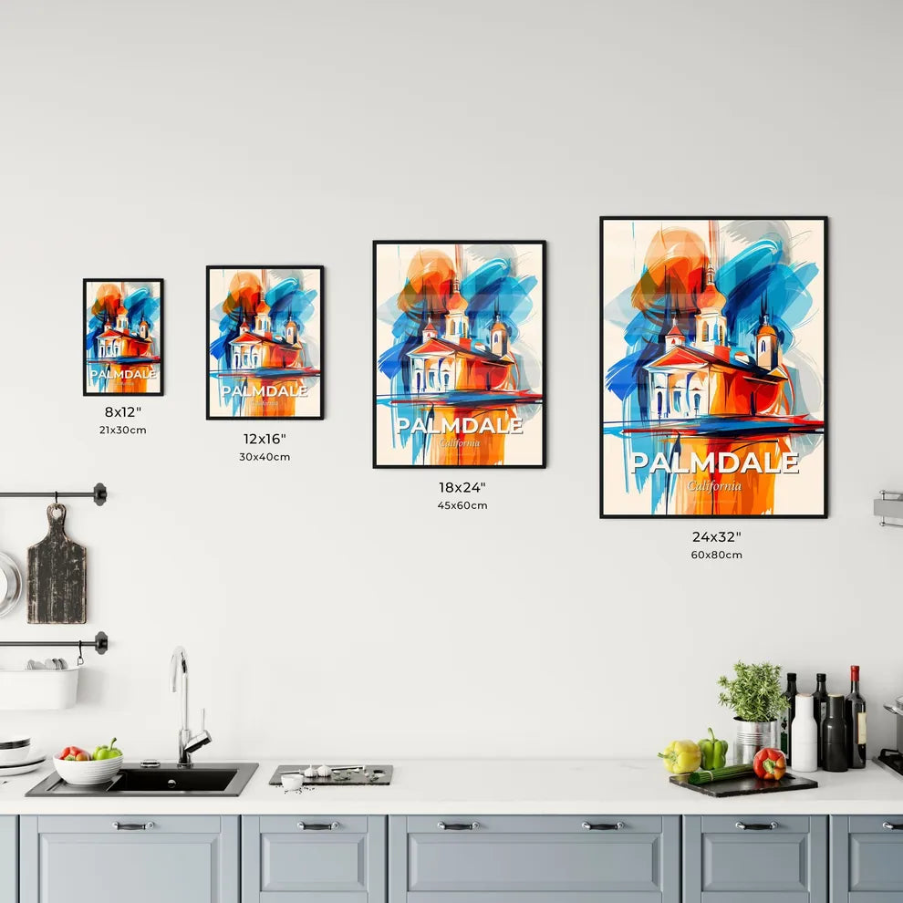 Vibrant Palmdale, California Kitchen Art