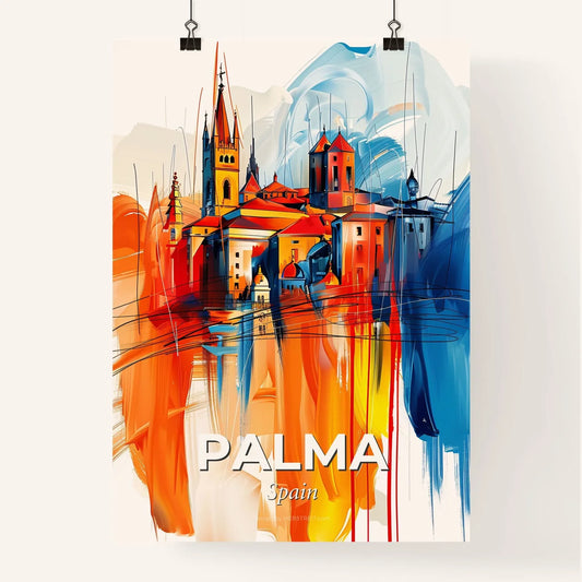 Vibrant Palma, Spain Poster