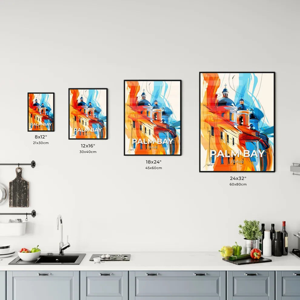 Vibrant Palm Bay, Florida Kitchen Art