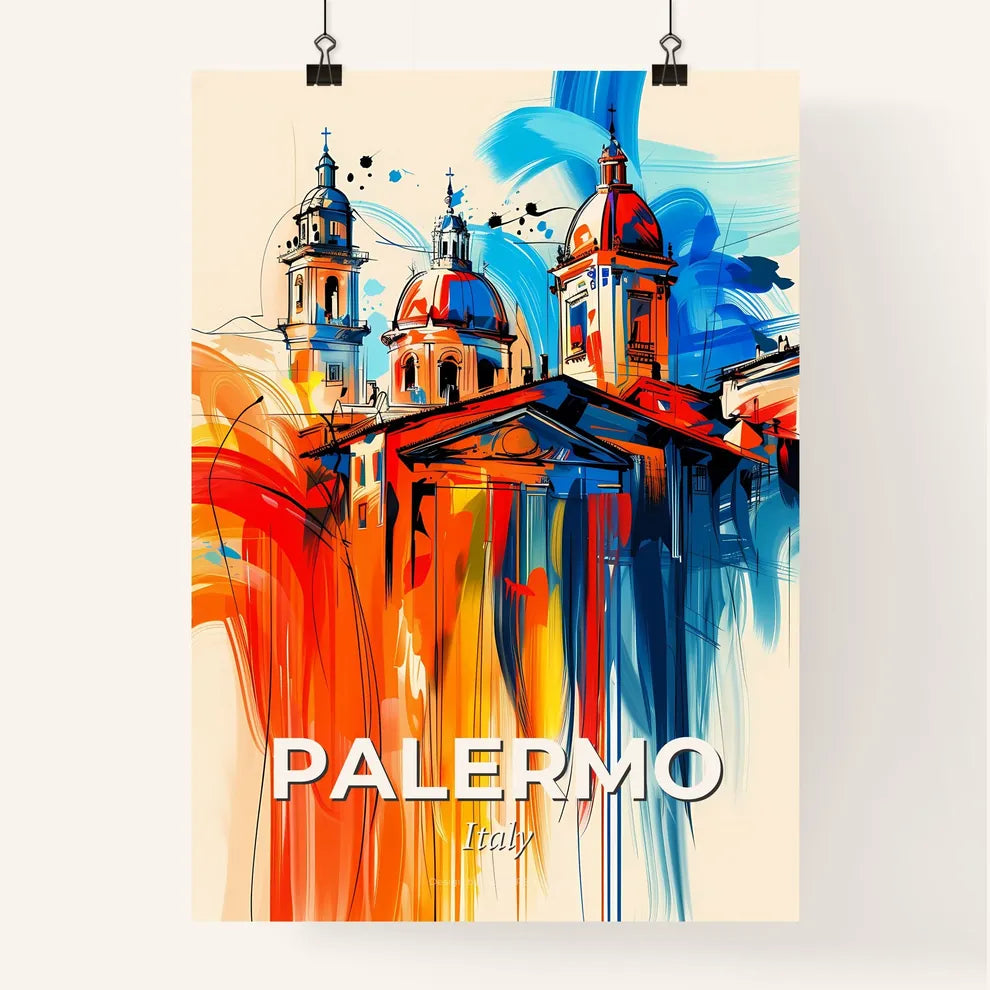 Vibrant Palermo , Italy Poster