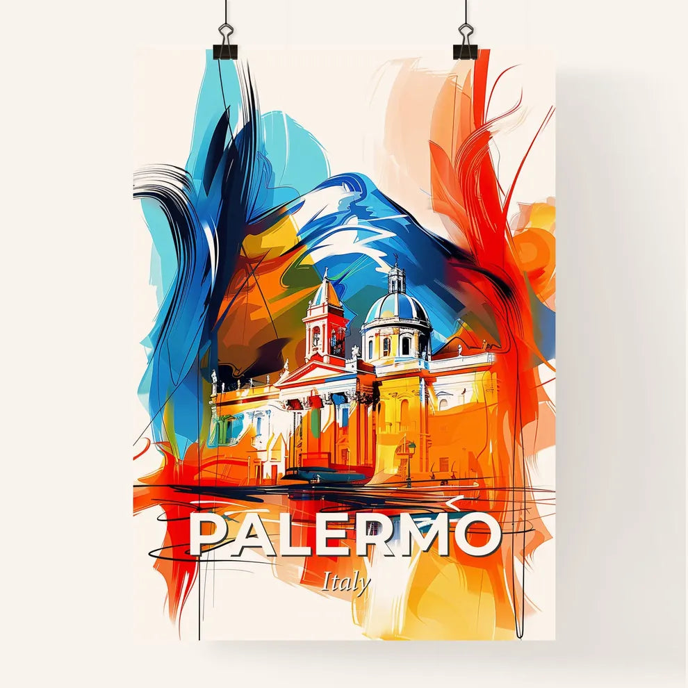Vibrant Palermo , Italy Poster