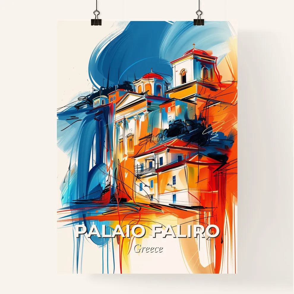 Vibrant Palaio Faliro, Greece Poster