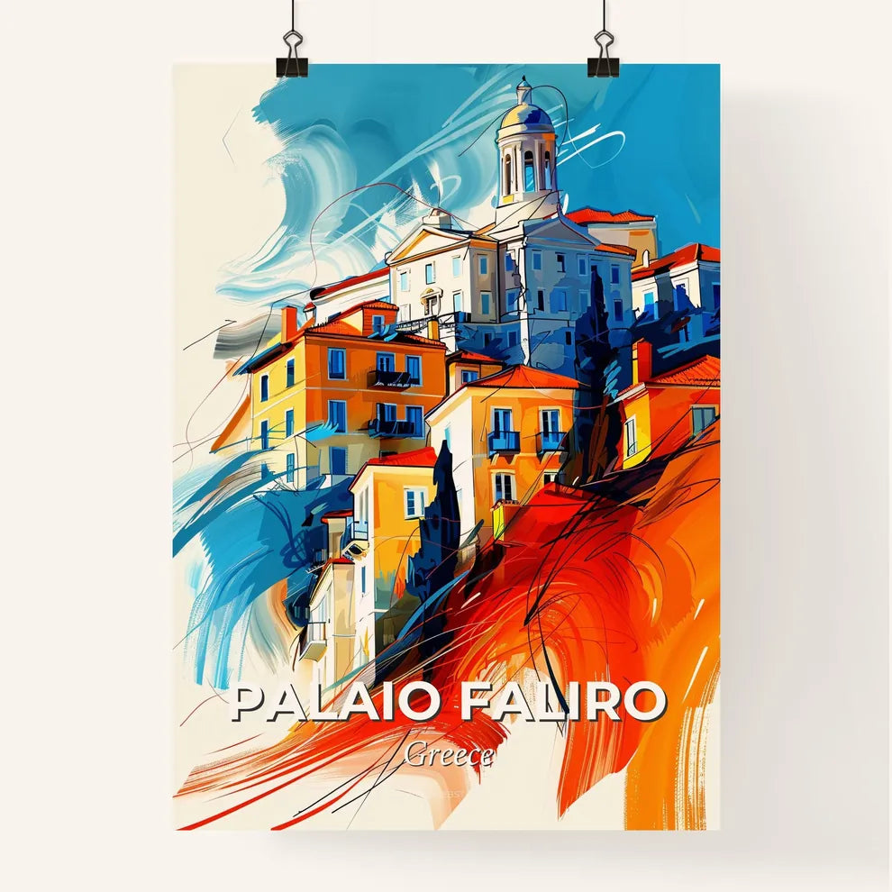 Vibrant Palaio Faliro, Greece Poster