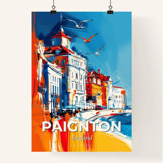 Vibrant Paignton, England Poster