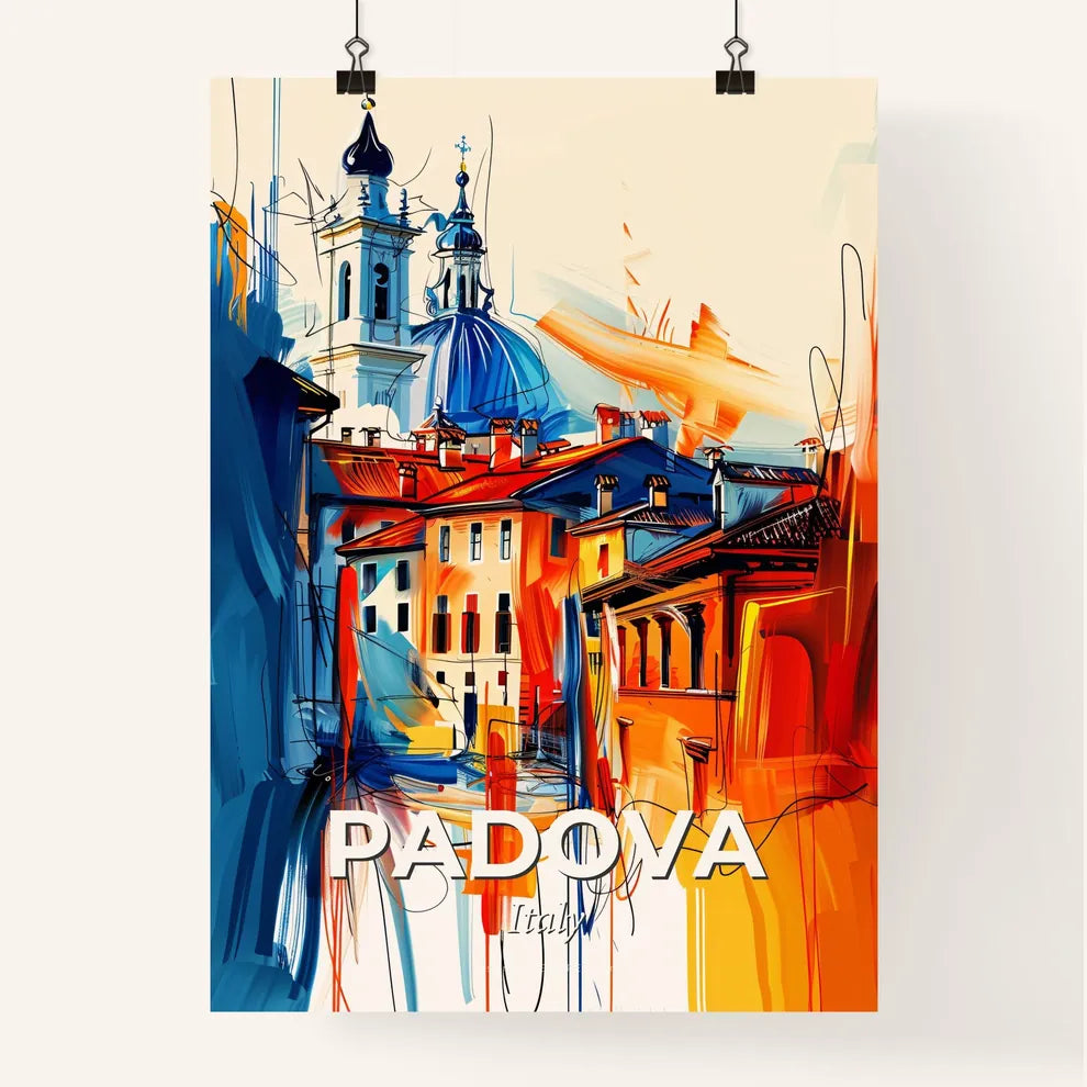 Vibrant Padova , Italy Poster