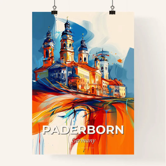 Vibrant Paderborn, Germany Poster