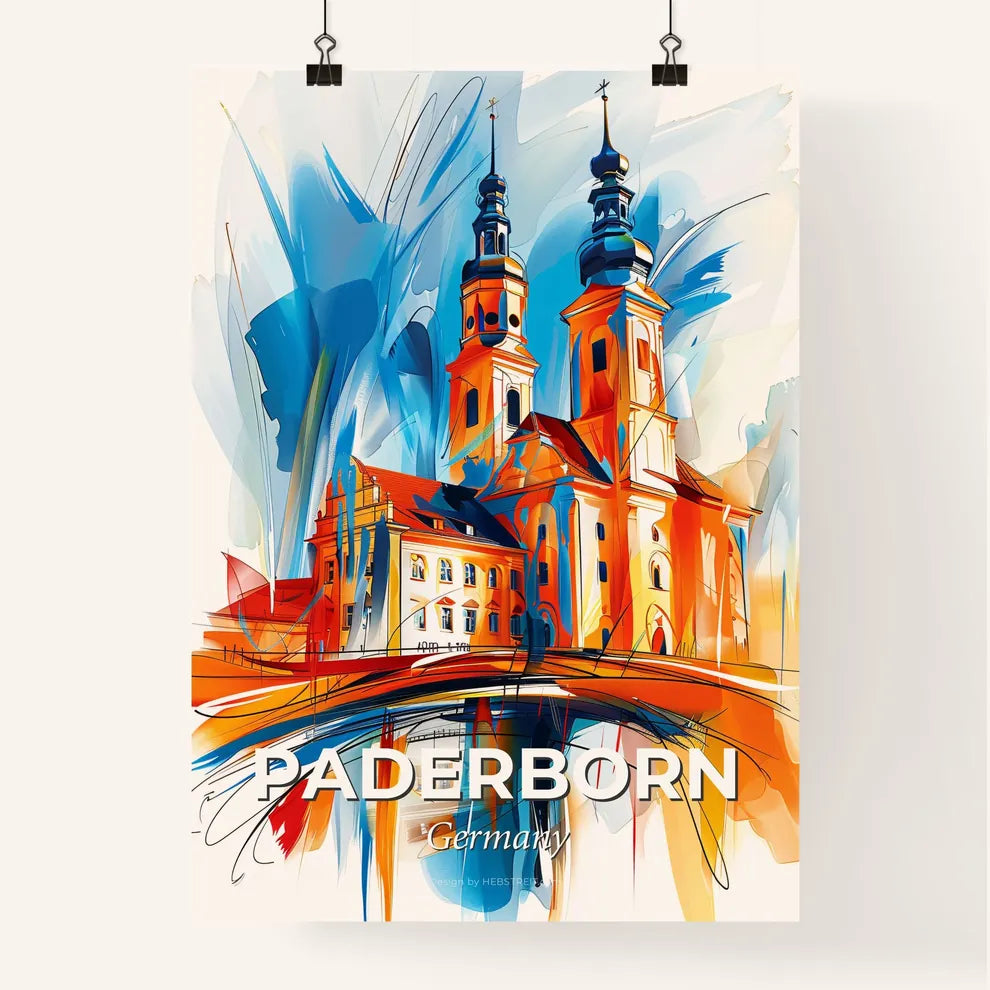 Vibrant Paderborn, Germany Poster