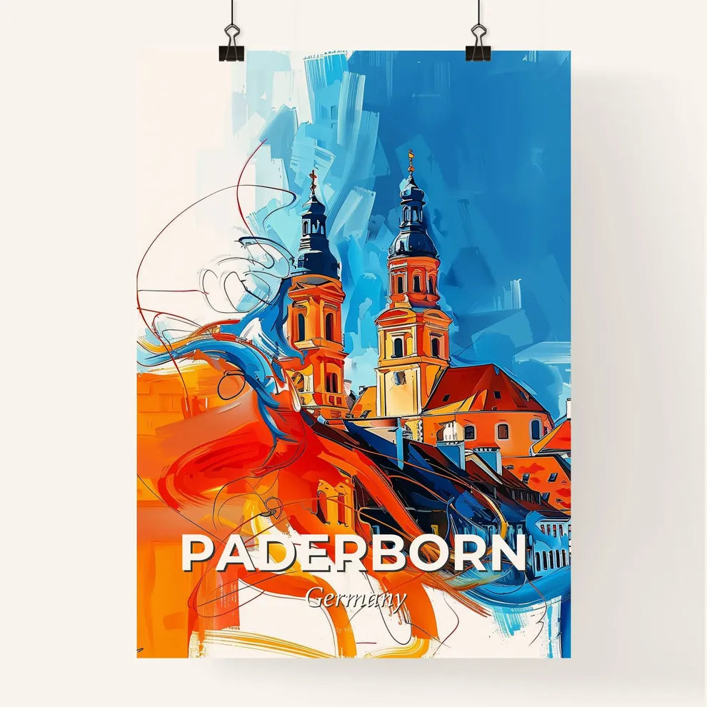 Vibrant Paderborn, Germany Poster