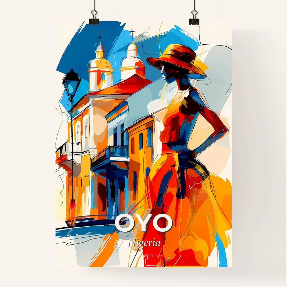 Vibrant Oyo, Nigeria Poster