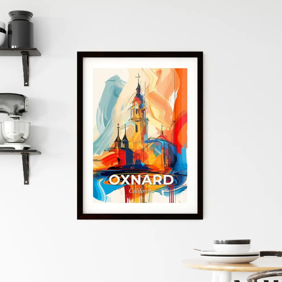 Vibrant Oxnard, California Framed Print