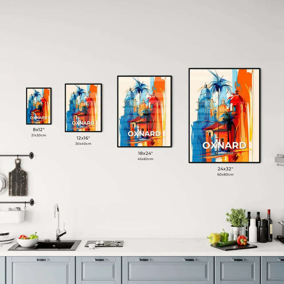 Vibrant Oxnard, California Kitchen Art
