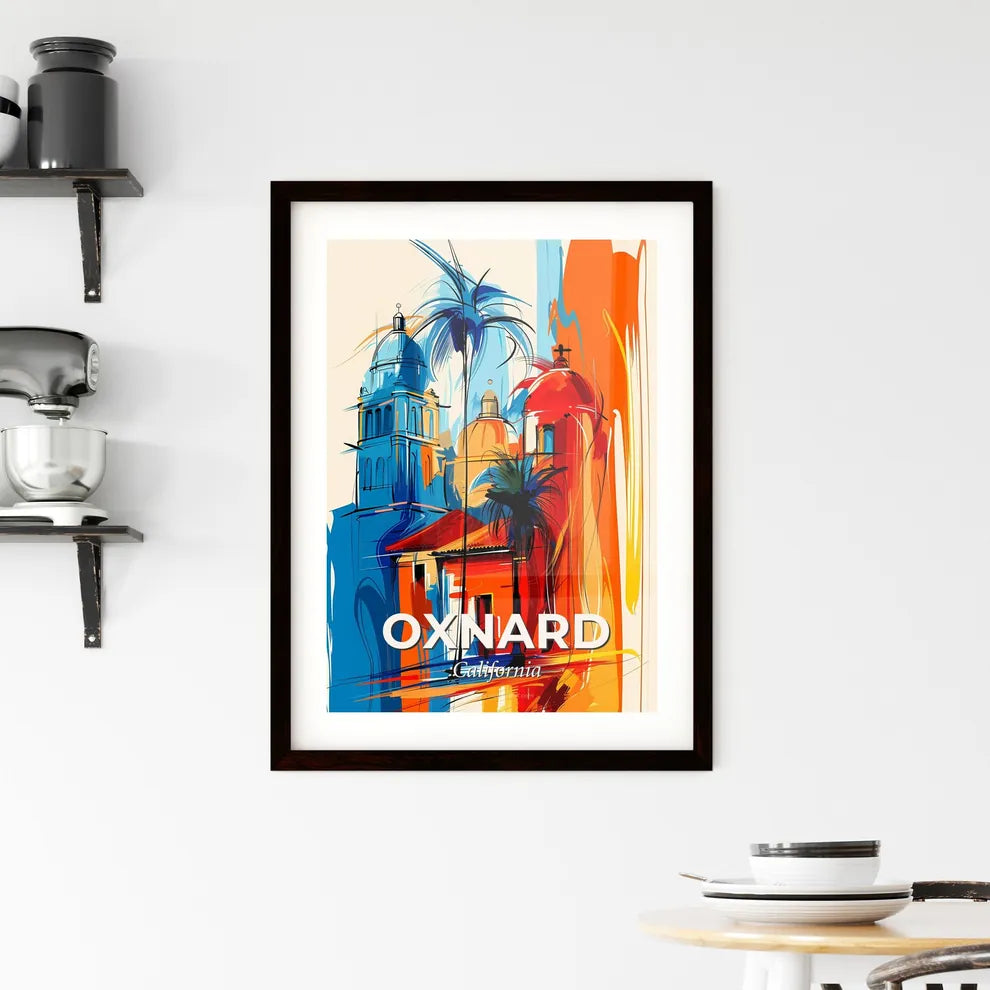 Vibrant Oxnard, California Framed Print