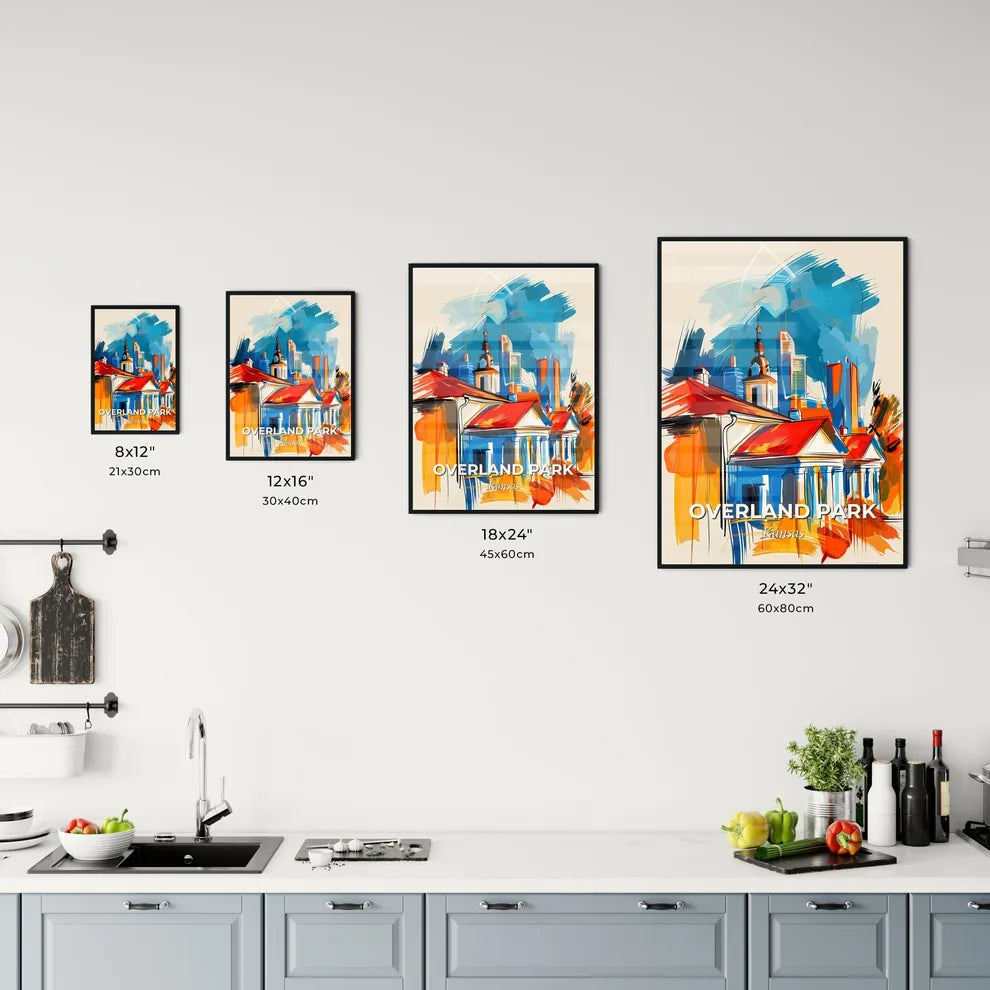 Vibrant Overland Park, Kansas Kitchen Art