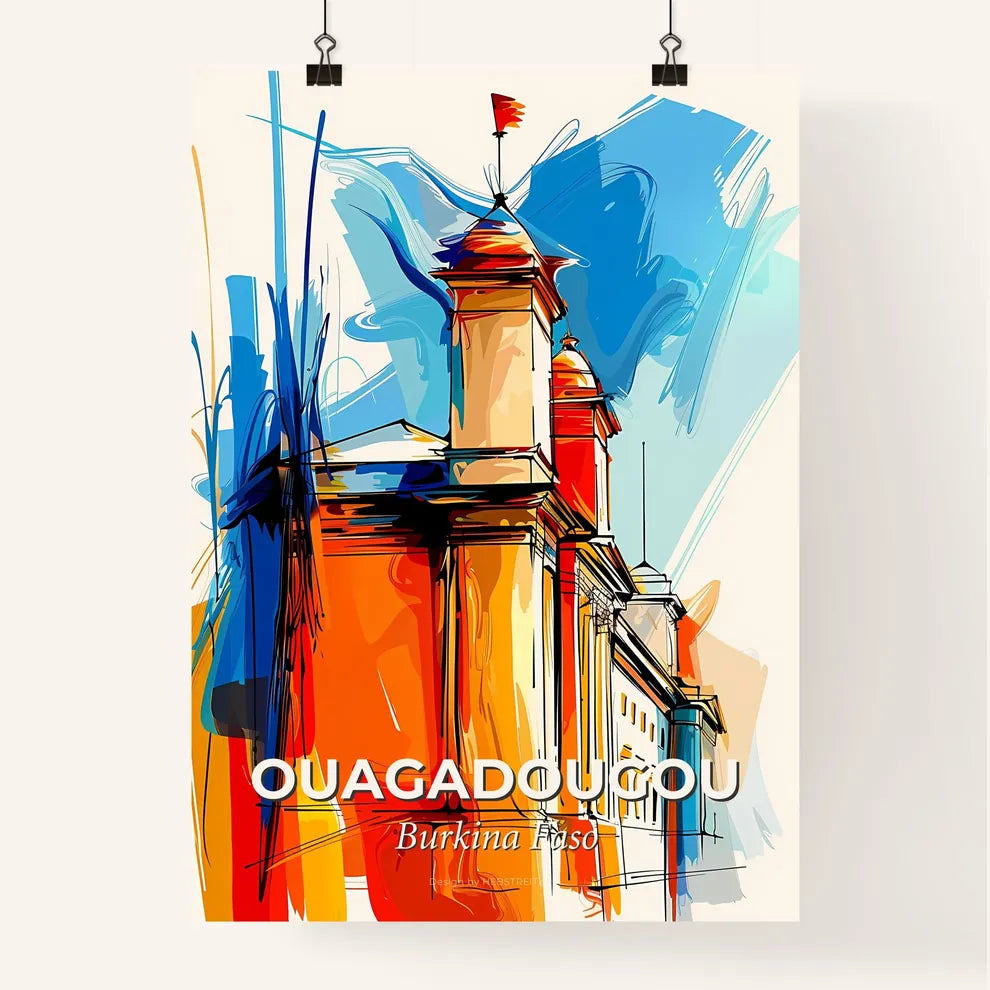 Vibrant Ouagadougou, Burkina Faso Poster