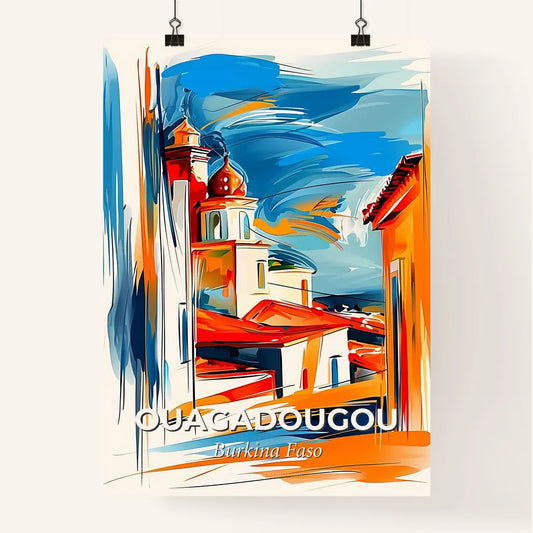 Vibrant Ouagadougou, Burkina Faso Poster