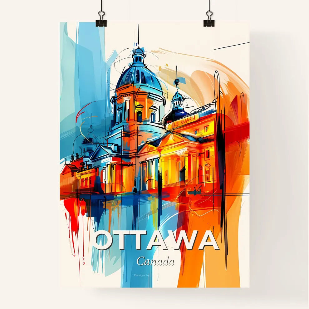 Vibrant Ottawa, Canada Poster
