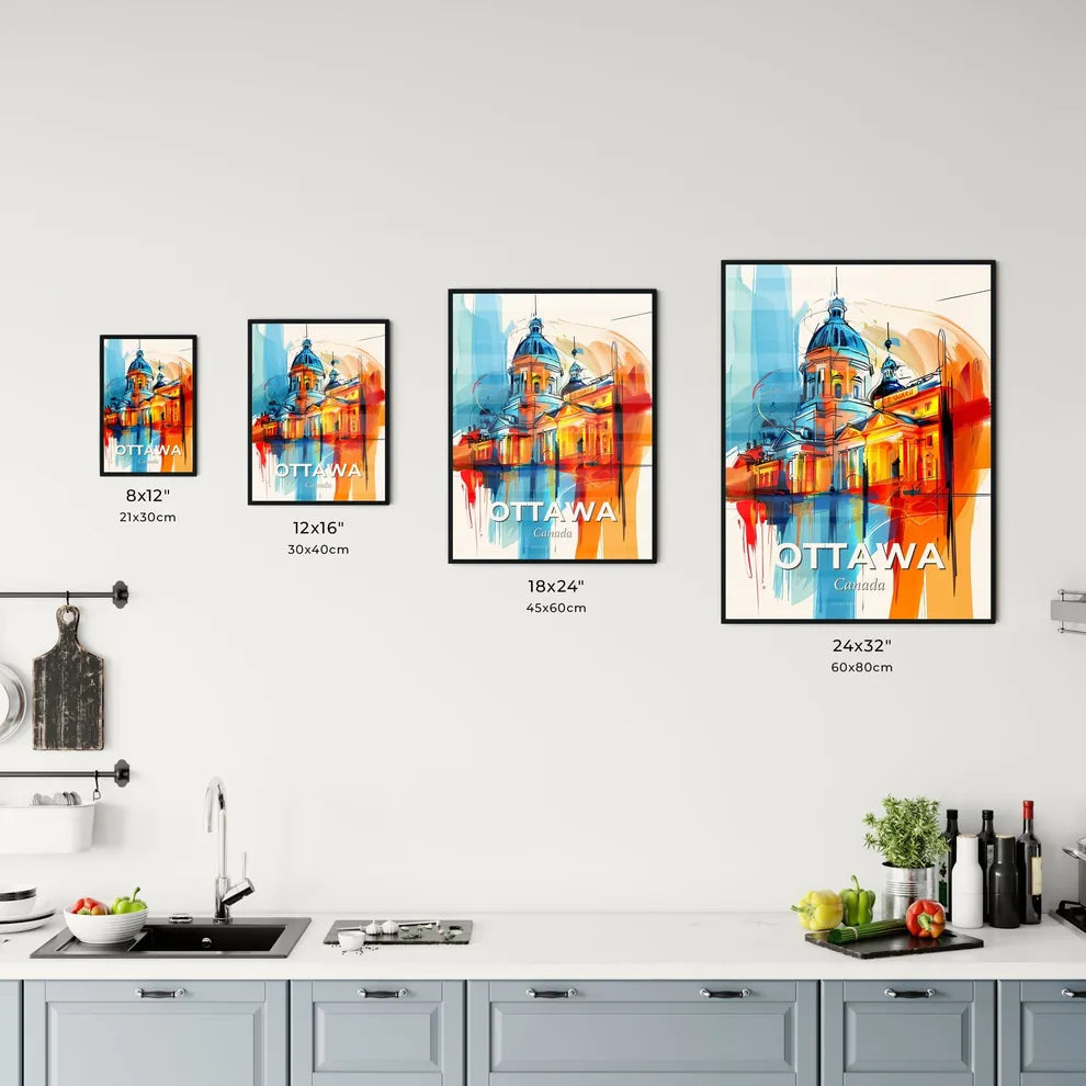 Vibrant Ottawa, Canada Kitchen Art