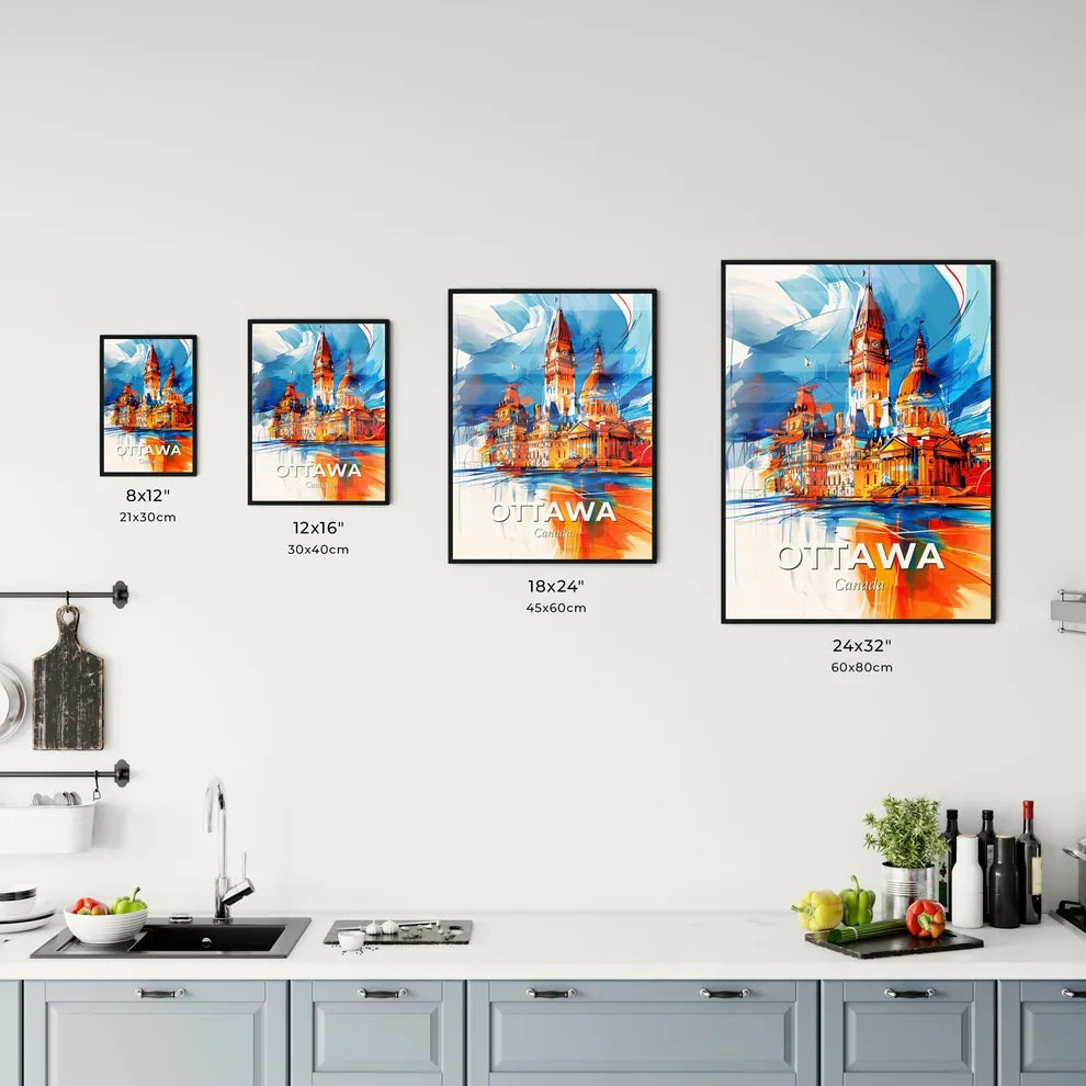 Vibrant Ottawa, Canada Kitchen Art