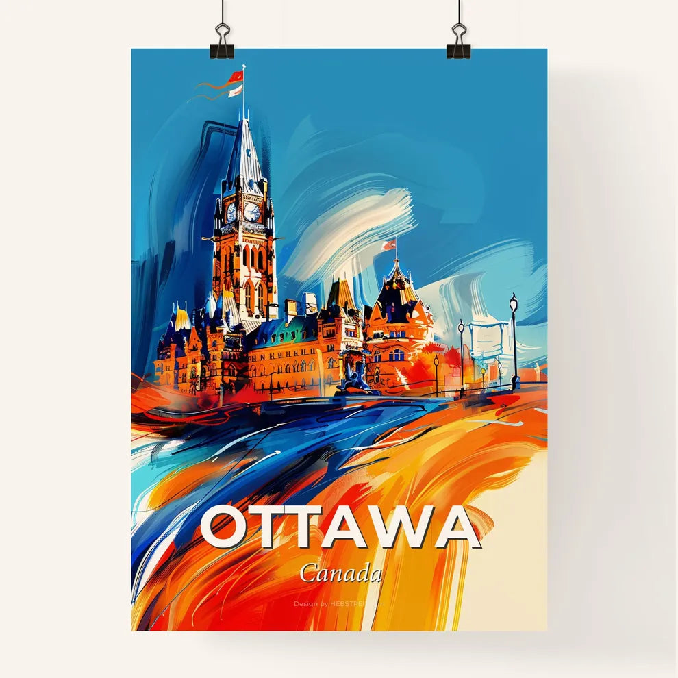 Vibrant Ottawa, Canada Poster