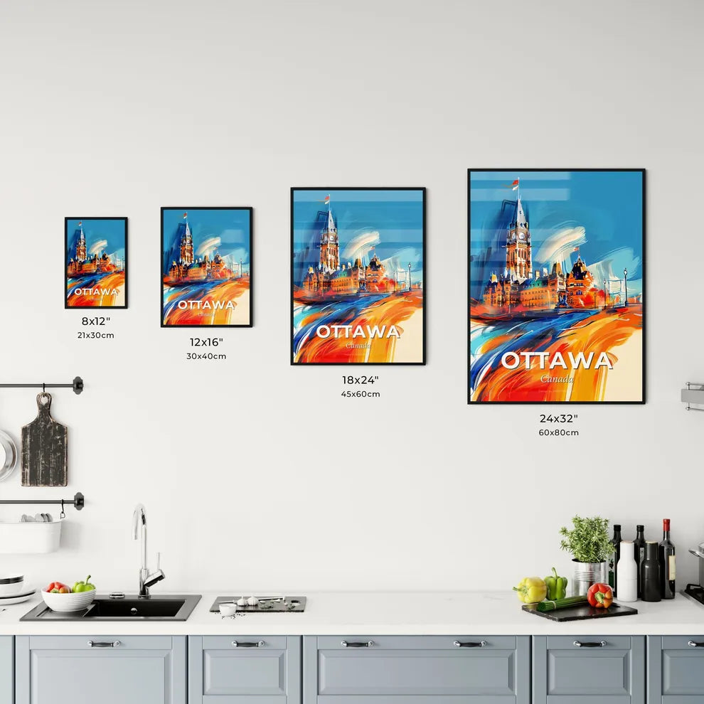 Vibrant Ottawa, Canada Kitchen Art