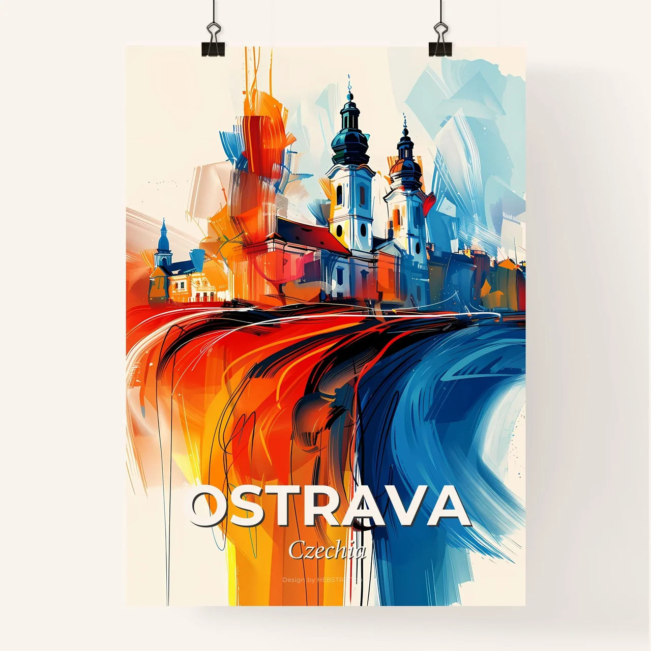 Vibrant Ostrava, Czechia Poster