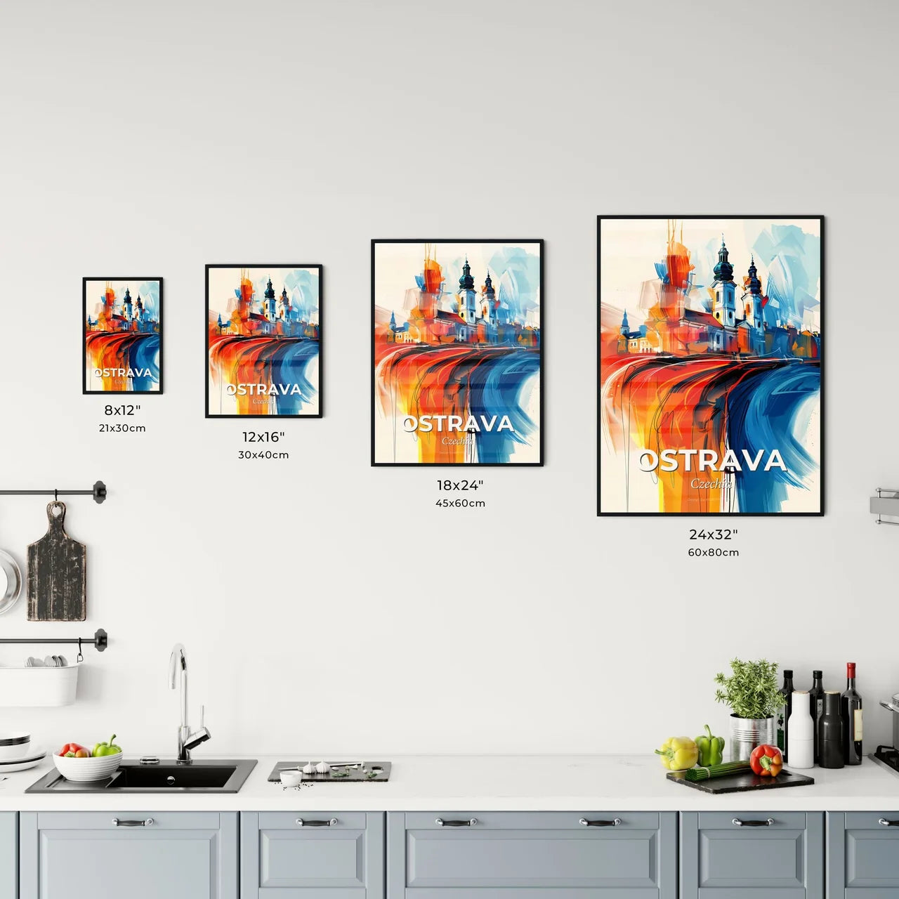 Vibrant Ostrava, Czechia Kitchen Art