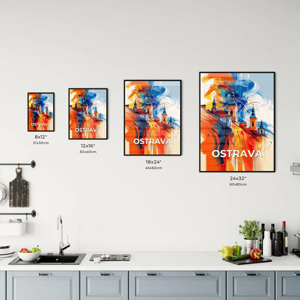 Vibrant Ostrava, Czechia Kitchen Art