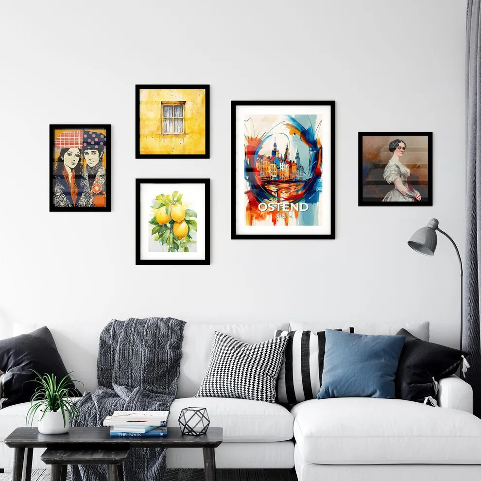Vibrant Ostend , Belgium Wall Art Collection
