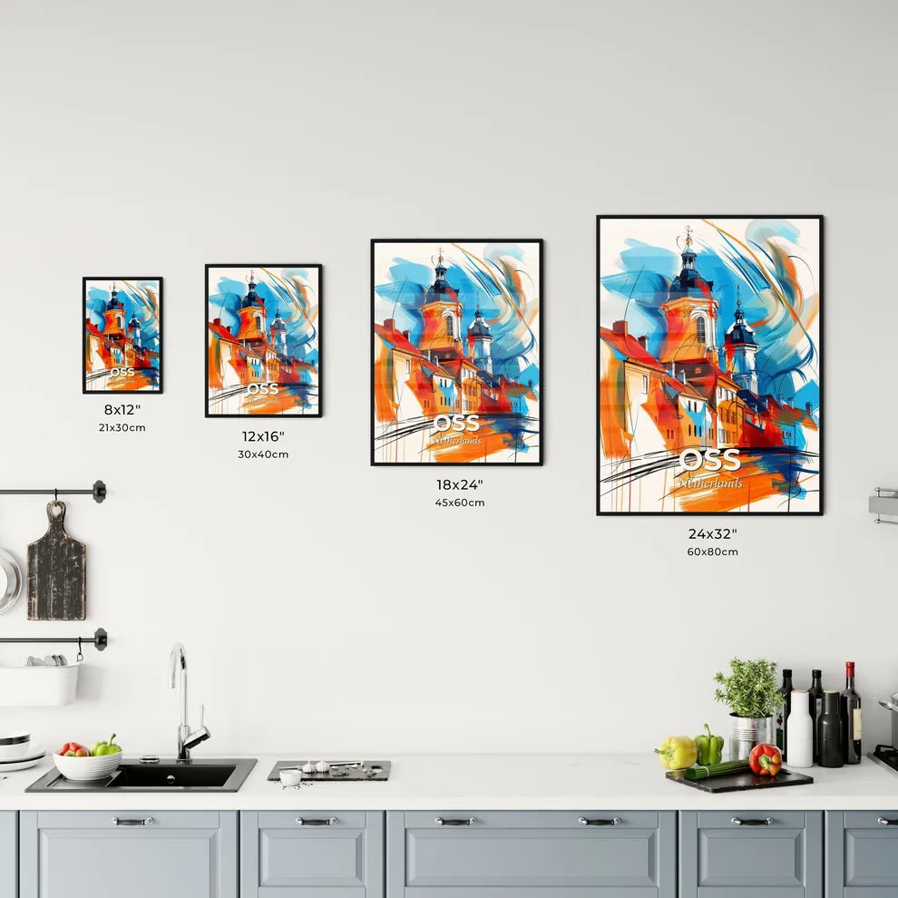 Vibrant Oss, Netherlands Kitchen Art