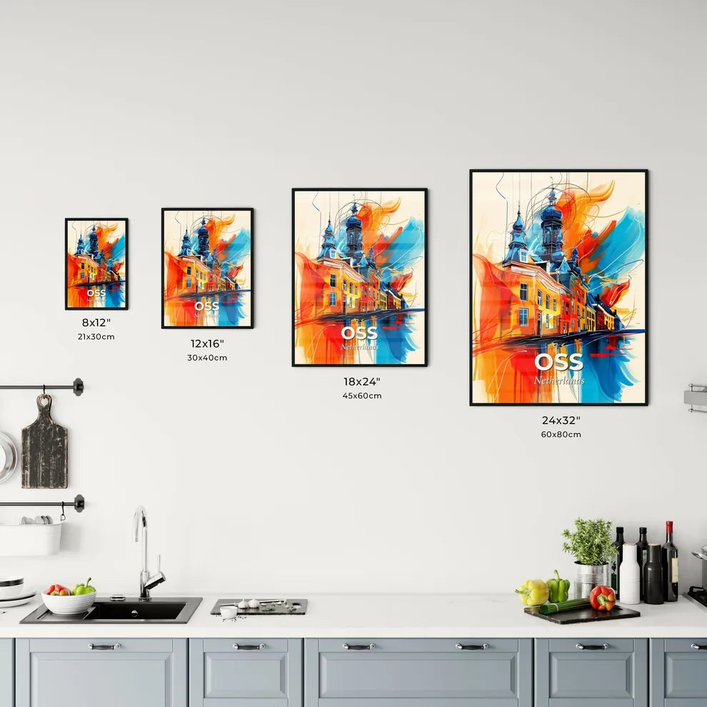 Vibrant Oss, Netherlands Kitchen Art