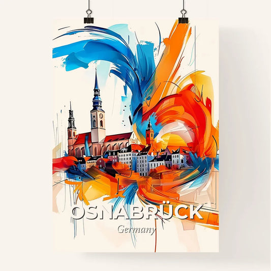 Vibrant Osnabrück, Germany Poster