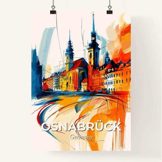 Vibrant Osnabrück, Germany Poster