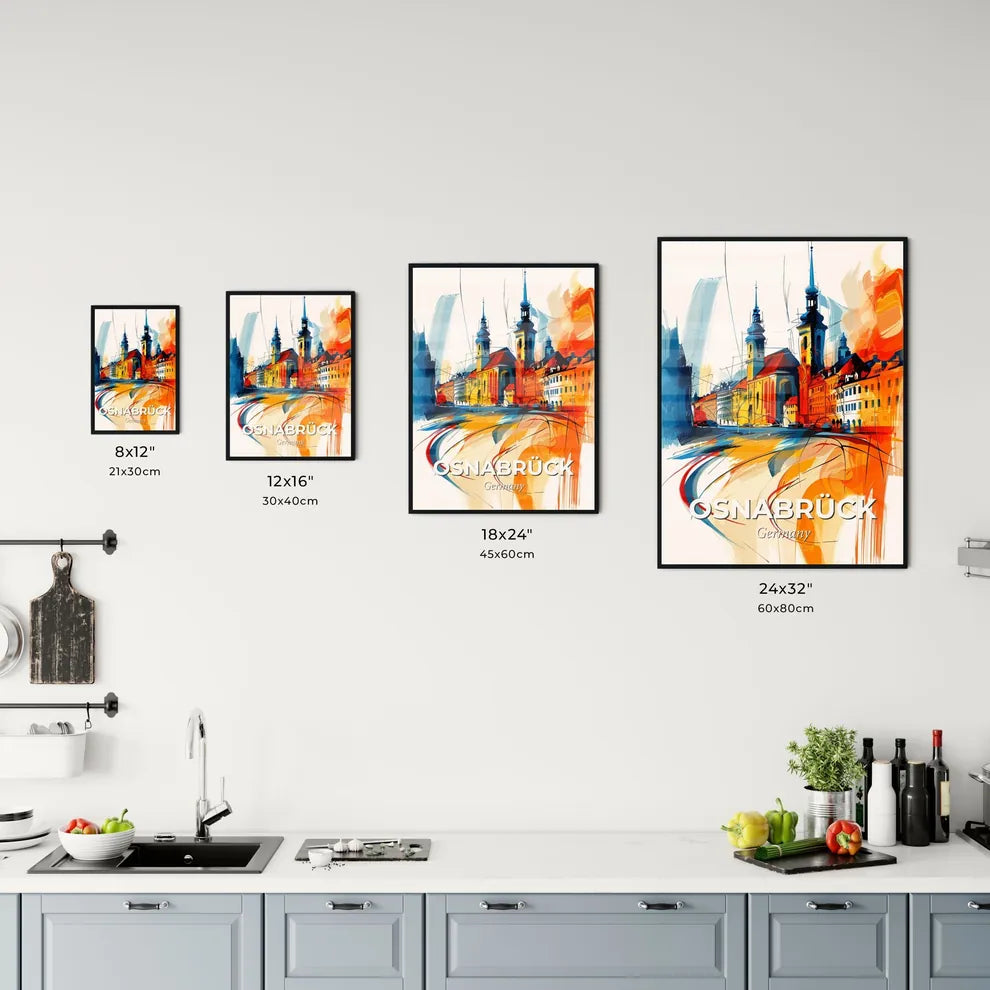 Vibrant Osnabrück, Germany Kitchen Art