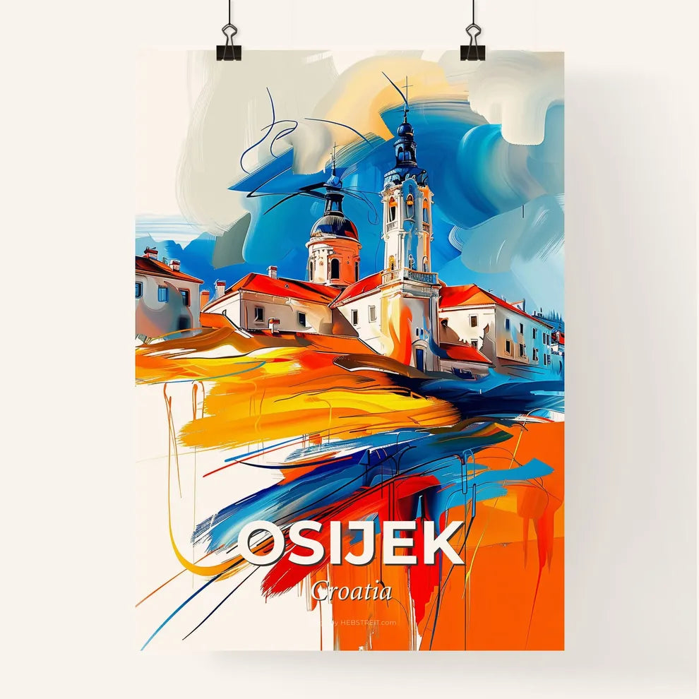 Vibrant Osijek, Croatia Poster